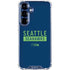 NFL Seattle Seahawks Blue Performance Series Galaxy S25 Clear Case